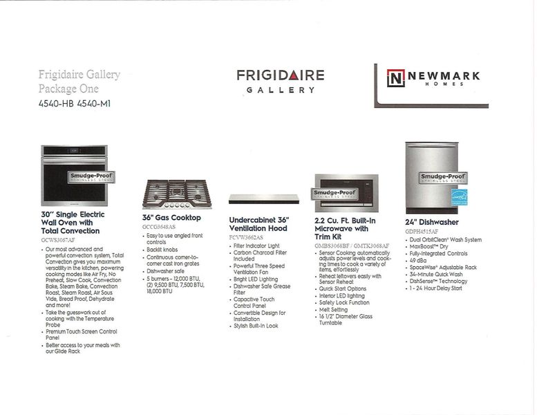 Appliance Package