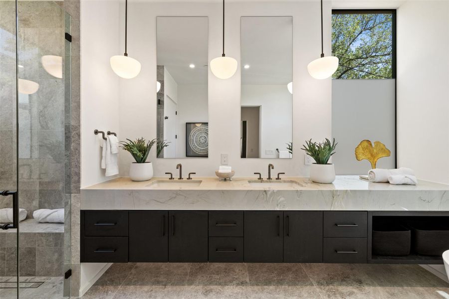 Furnished interior view inside a new home in , Austin (Image 4). Furnished interior view inside a new home in , Austin (Image 4).