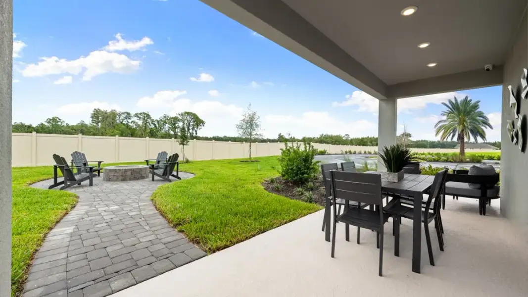 Representative exterior details of a home built from the Monterey by Taylor Morrison in Azure at Solaeris, Port St. Lucie (Image 3).