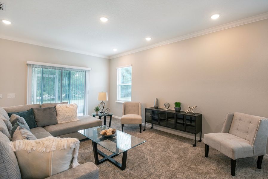 Representative furnished interior of a home built from the The Memphis by Maronda Homes in Palm Coast, Palm Coast (Image 13).