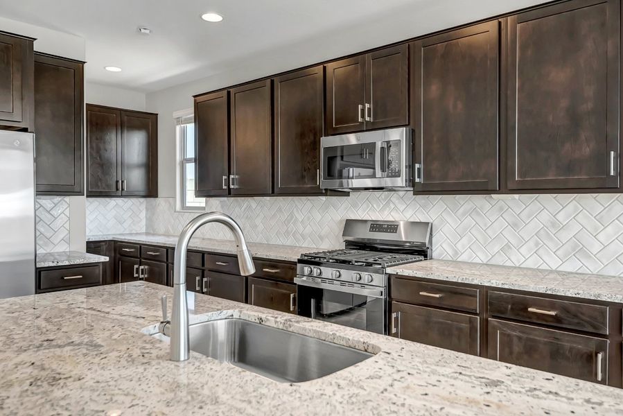 Furnished interior view inside a new home in Mesquite at North Creek, Queen Creek (Image 32).