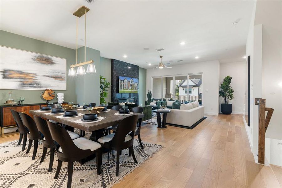 Furnished interior view inside a new home in , McKinney (Image 14). Furnished interior view inside a new home in , McKinney (Image 14).