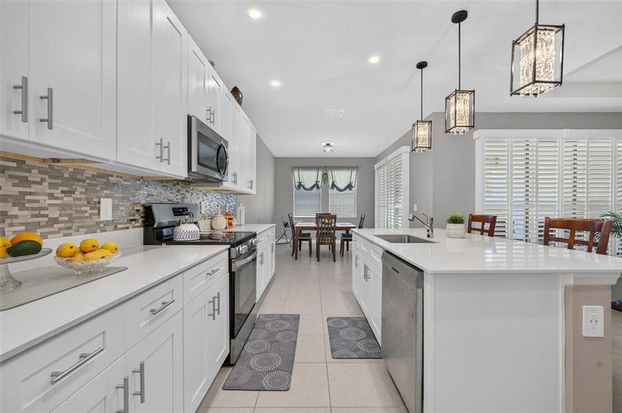 Furnished interior view inside a new home in Bronson's Ridge, Apopka (Image 16).