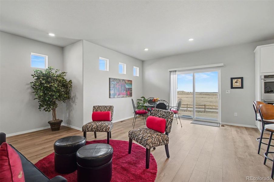 Furnished interior view inside a new home in , Peyton (Image 32). Furnished interior view inside a new home in , Peyton (Image 32).