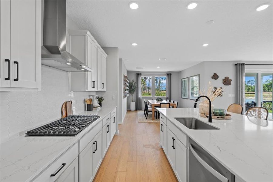 Furnished interior view inside a new home in Reserve East, Flagler Beach (Image 8).