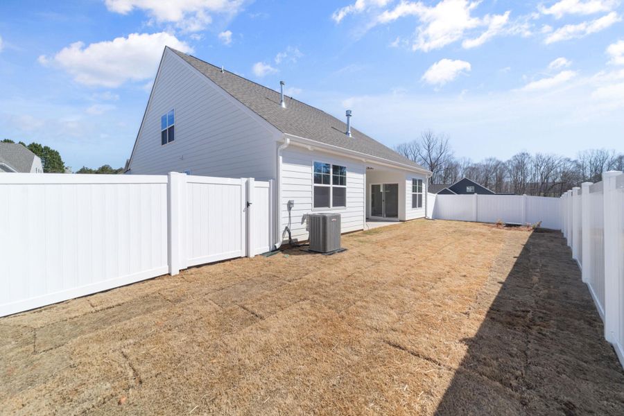 Exterior details and patio area of a home in Grove Park, Clemmons (Image 23).