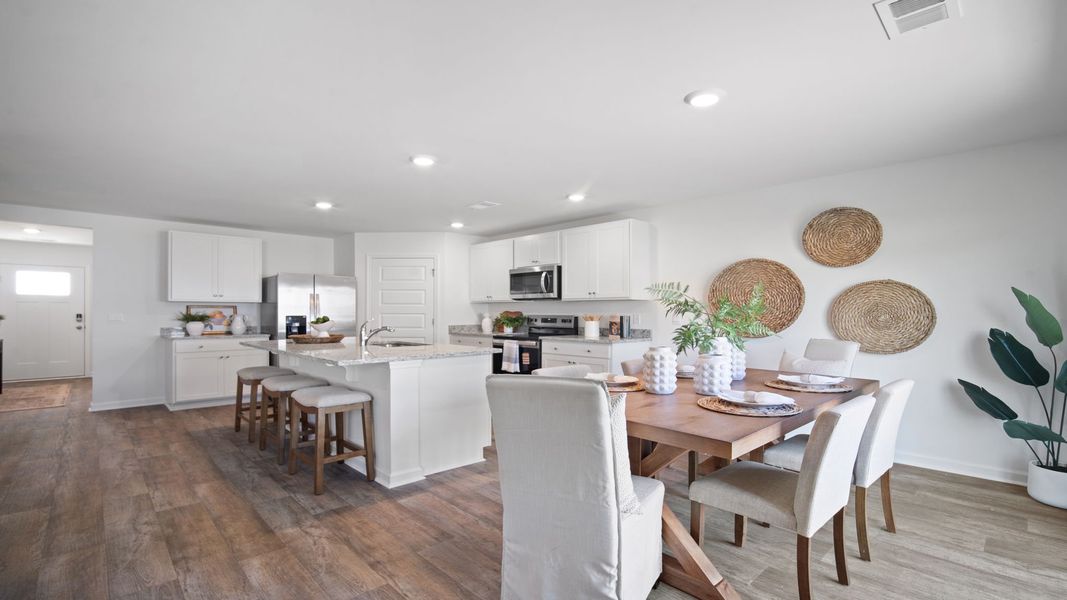 Furnished interior view inside a new home in Stockyard, Statesboro (Image 12).