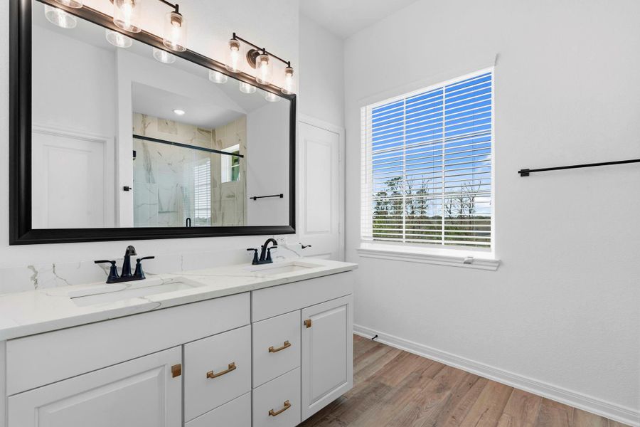 Furnished interior view inside a new home in Woodforest, Montgomery (Image 8).