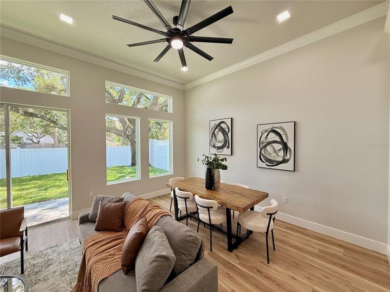 Furnished interior view inside a new home in , Orlando (Image 35).