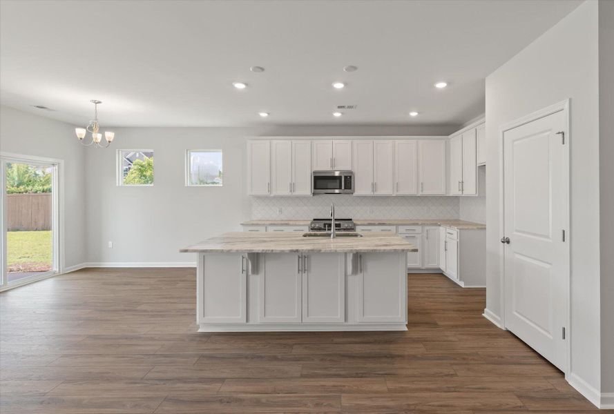 Furnished interior view inside a new home in Oakley Pointe, Moncks Corner (Image 4).