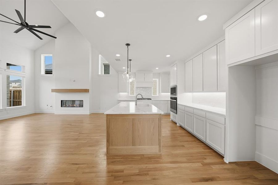 Furnished interior view inside a new home in Hillside Village, Celina (Image 6).