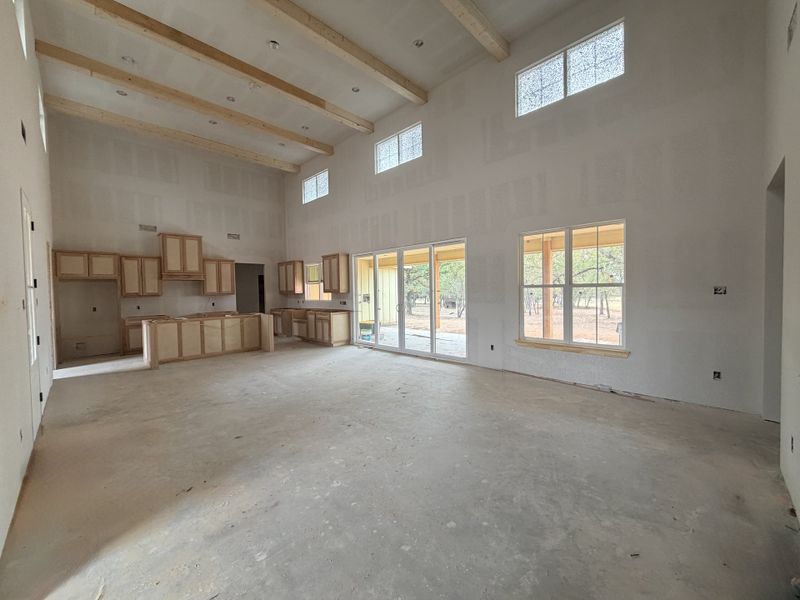 In-progress construction of a new home in Monarch Manor, Poolville, TX (Image 20).
