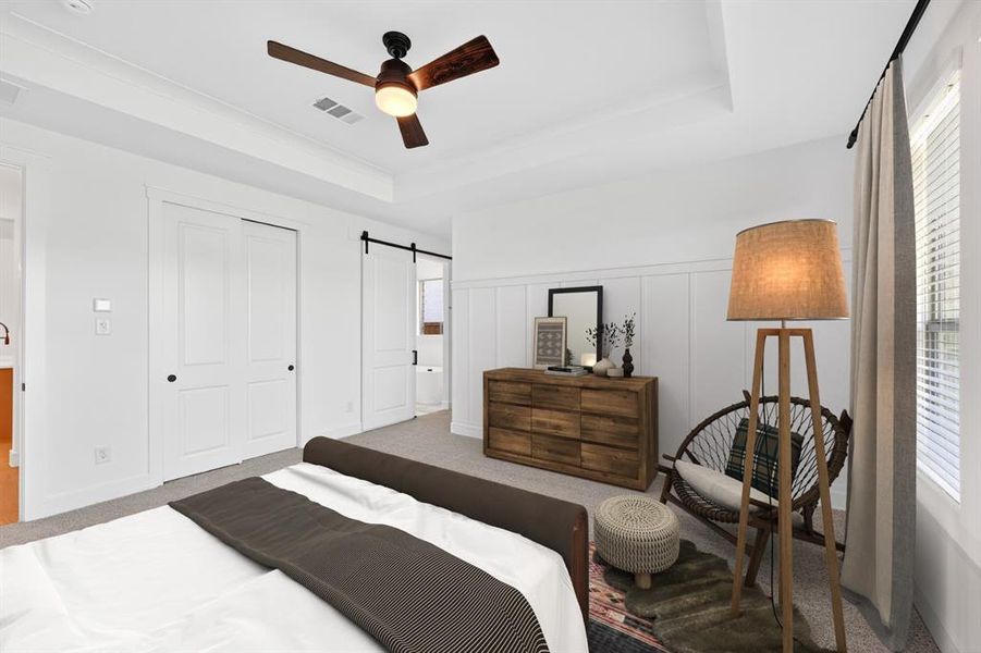 Furnished interior view inside a new home in Wellington, Haslet (Image 9). Furnished interior view inside a new home in Wellington, Haslet (Image 9).