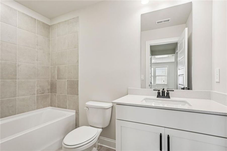 Furnished interior view inside a new home in Hemingway - Reserve Series, Cumming (Image 38).