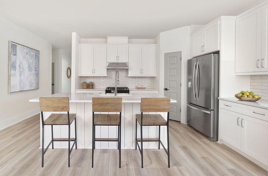 Furnished interior view inside a new home in Watson Hill, Summerville (Image 9). Furnished interior view inside a new home in Watson Hill, Summerville (Image 9).