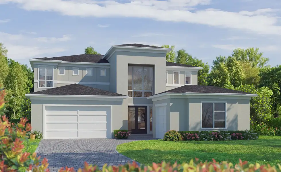 Representative exterior photo of a completed home built from the Brooklyn by ICI Homes in Wellen Park, Venice, FL (Image 2). Representative exterior photo of a completed home built from the Brooklyn by ICI Homes in Wellen Park, Venice, FL (Image 2).