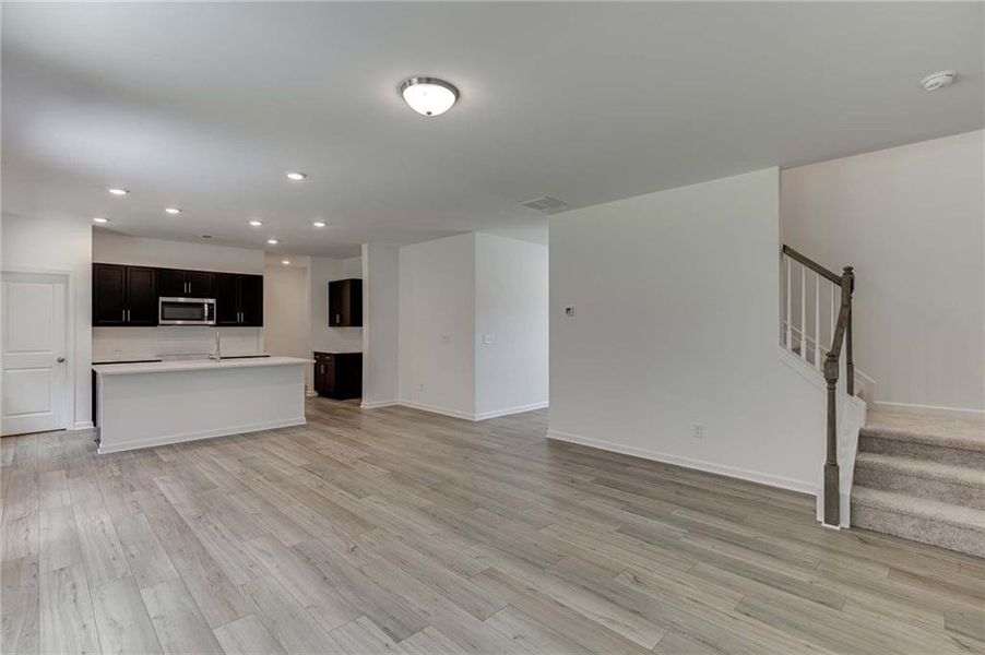 Spacious, unfurnished interior of a new home in Langston Reserve, Cartersville (Image 17).