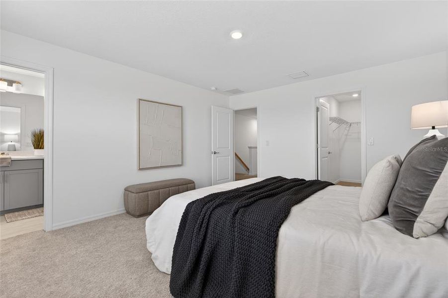 Furnished interior view inside a new home in , Wesley Chapel (Image 30).