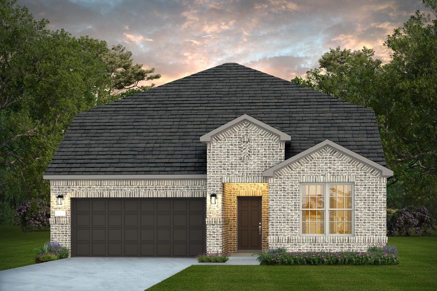 Representative exterior photo of a completed home built from the Keller by Pulte Homes in Nopal Valley, San Antonio, TX (Image 2). Representative exterior photo of a completed home built from the Keller by Pulte Homes in Nopal Valley, San Antonio, TX (Image 2).