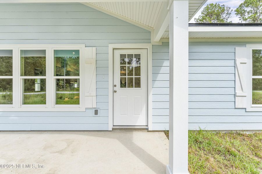 Exterior details and patio area of a home in , Georgetown (Image 3). Exterior details and patio area of a home in , Georgetown (Image 3).