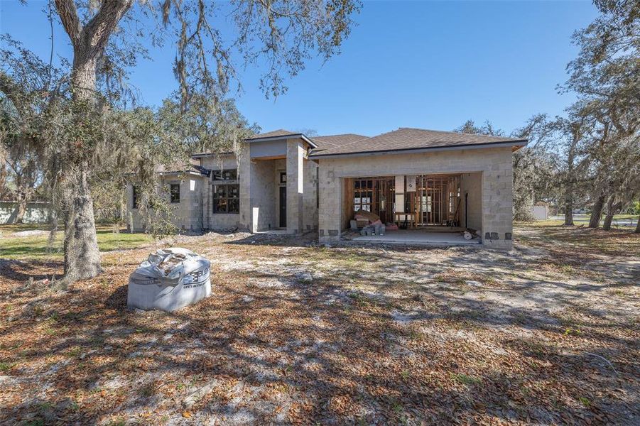 In-progress construction of a new home in , Kissimmee, FL (Image 16).