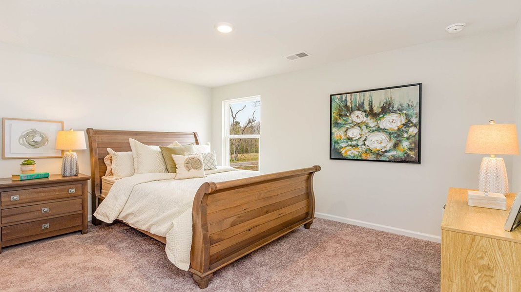 Furnished interior view inside a new home in Livingston Woods, Irmo (Image 17).