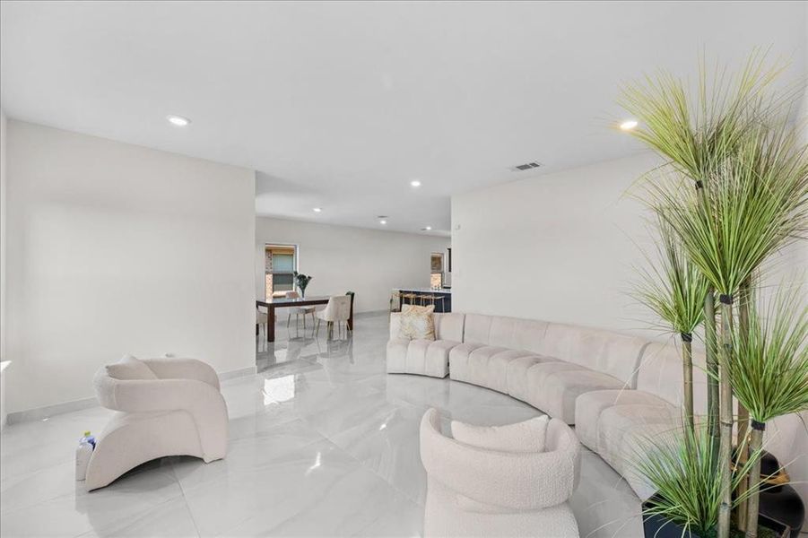 Furnished interior view inside a new home in , Princeton (Image 18). Furnished interior view inside a new home in , Princeton (Image 18).