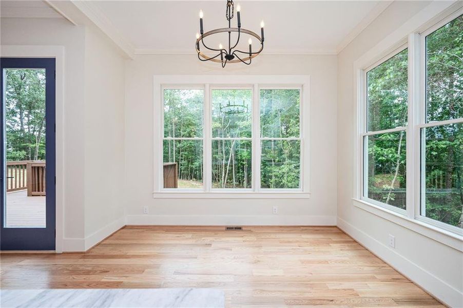 Spacious, unfurnished interior of a new home in , Monroe (Image 42). Spacious, unfurnished interior of a new home in , Monroe (Image 42).