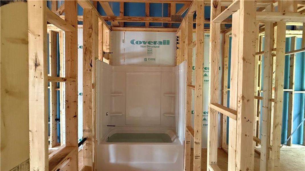 In-progress construction of a new home in Park Vue, Atlanta, GA (Image 35).