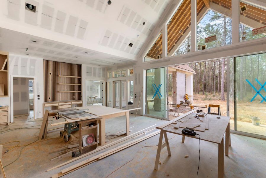 In-progress construction of a new home in , Montgomery, TX (Image 9). In-progress construction of a new home in , Montgomery, TX (Image 9).