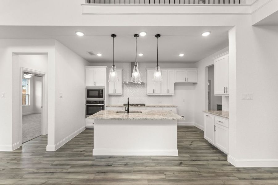 Furnished interior view inside a new home in Legacy Hills, Celina (Image 5).