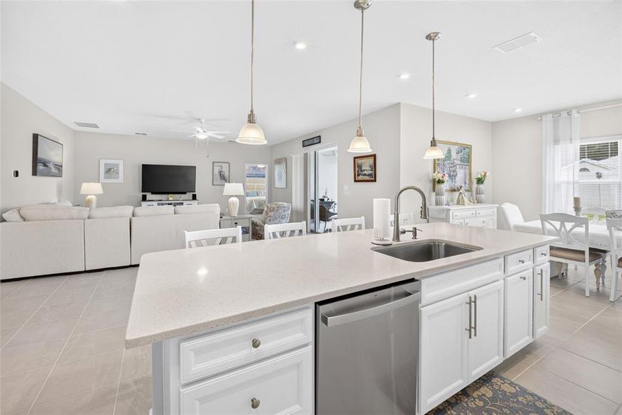 Furnished interior view inside a new home in , Ocala (Image 37).