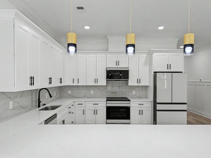 Furnished interior view inside a new home in , North Charleston (Image 10).