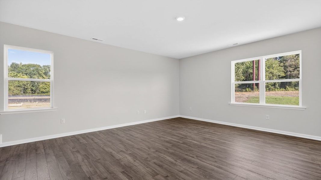 Spacious, unfurnished interior of a new home in The Reserve at Prestleigh, Wake Forest (Image 11). Spacious, unfurnished interior of a new home in The Reserve at Prestleigh, Wake Forest (Image 11).