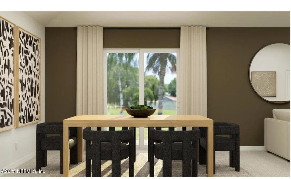 Furnished interior view inside a new home in Resilience at Palm Coast, Palm Coast (Image 8).