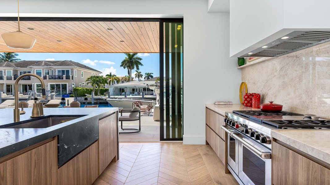 Furnished interior view inside a new home in , Boca Raton (Image 5).