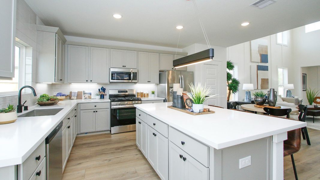 Furnished interior view inside a new home in Colony at Pinehurst, Pinehurst (Image 16).