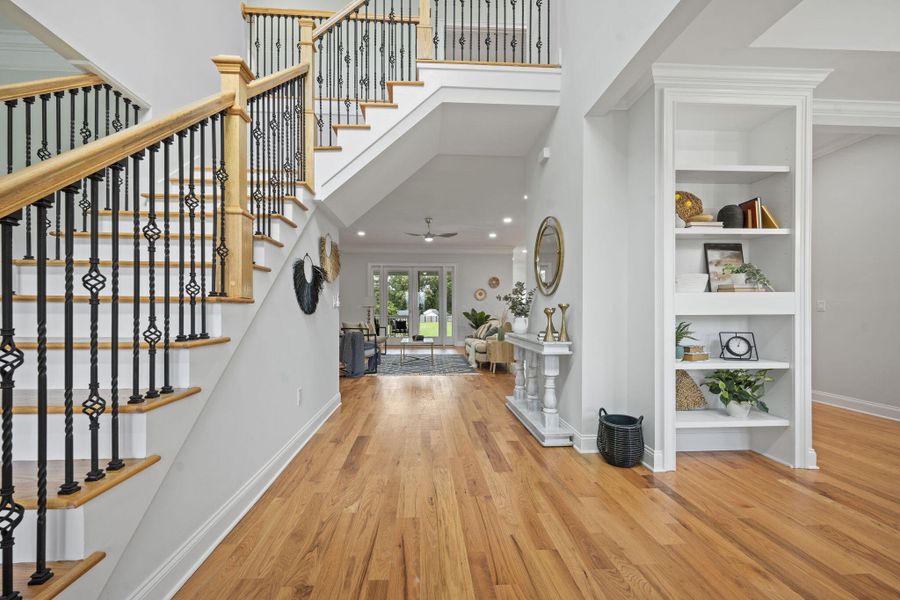 Furnished interior view inside a new home in , Summerville (Image 38). Furnished interior view inside a new home in , Summerville (Image 38).