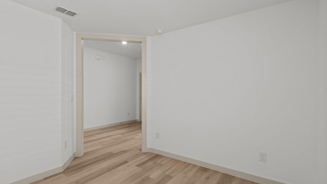 Representative unfurnished interior of a home built from the X40L - THE Lakeway by D.R. Horton in Everest Heights, Lubbock (Image 21). Representative unfurnished interior of a home built from the X40L - THE Lakeway by D.R. Horton in Everest Heights, Lubbock (Image 21).