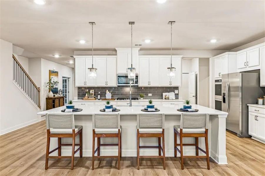 Furnished interior view inside a new home in Brookshire Manor, Canton (Image 12).