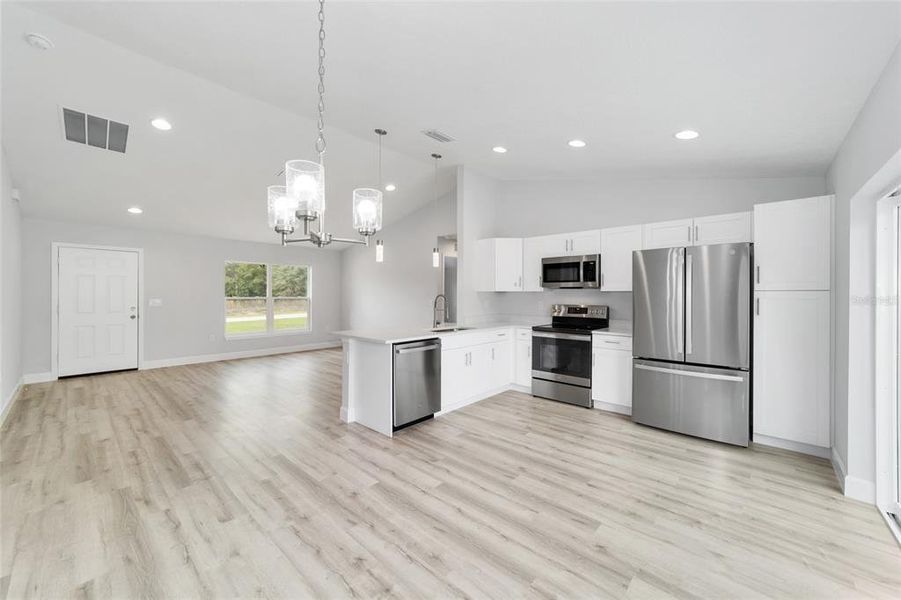 Furnished interior view inside a new home in , Ocala (Image 12).