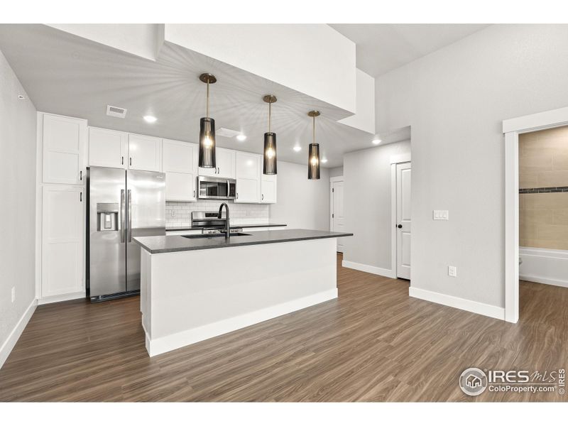Furnished interior view inside a new home in , Fort Collins (Image 7).