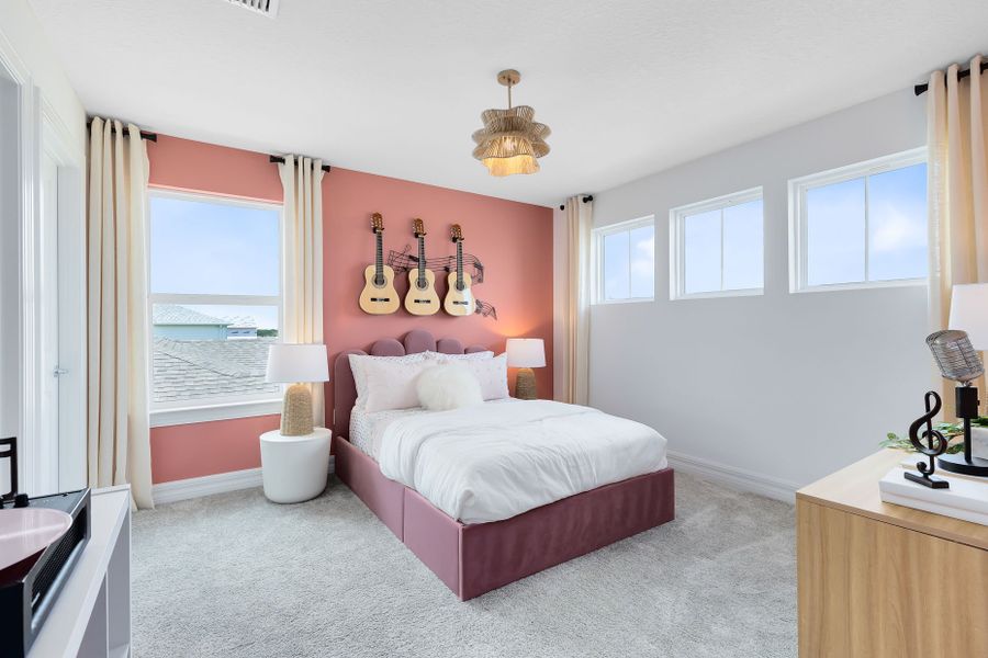 Representative furnished interior of a home built from the Yellowstone by Pulte Homes in Canopy Preserve, Deland (Image 11).