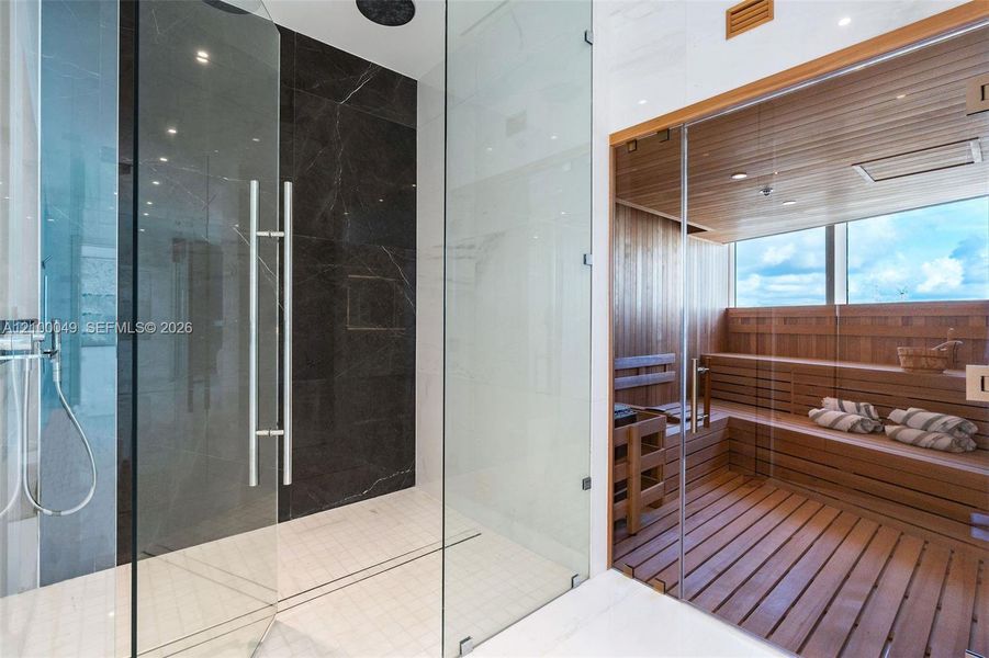 Furnished interior view inside a new home in , Miami (Image 16).