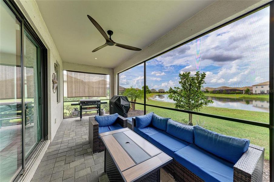 Exterior details and patio area of a home in , Lakewood Ranch (Image 3). Exterior details and patio area of a home in , Lakewood Ranch (Image 3).