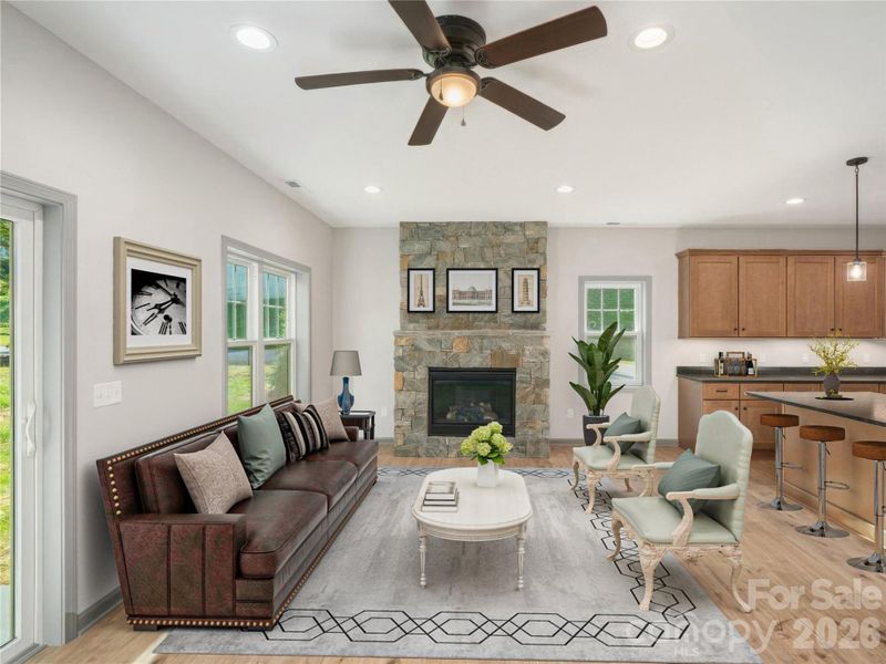 Furnished interior view inside a new home in , Burnsville (Image 8). Furnished interior view inside a new home in , Burnsville (Image 8).