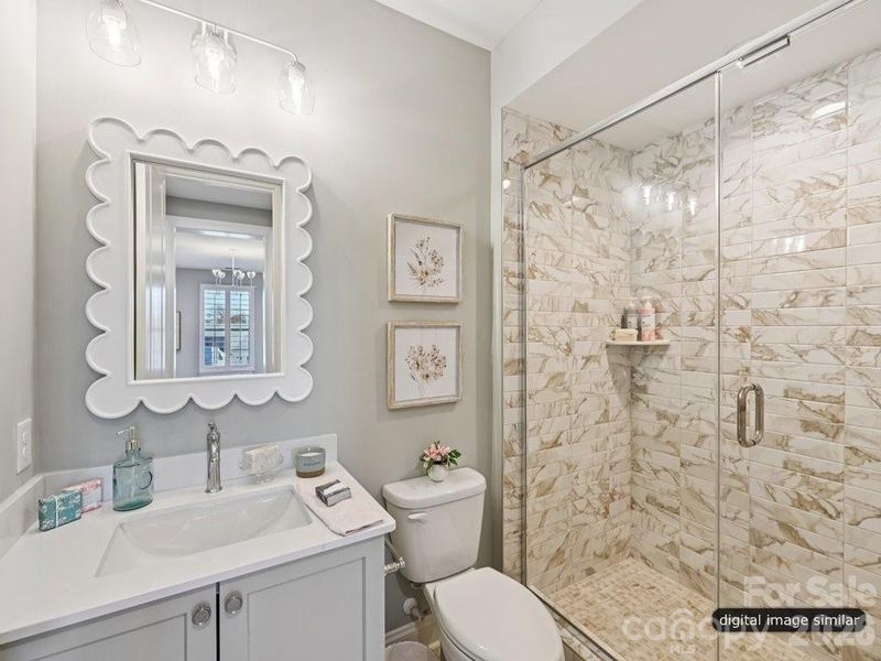 Furnished interior view inside a new home in , Charlotte (Image 6). Furnished interior view inside a new home in , Charlotte (Image 6).