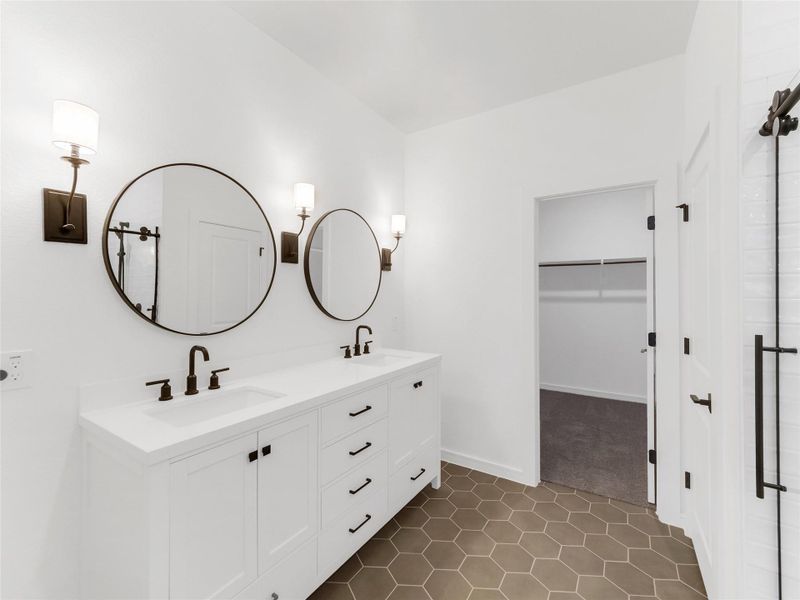 Furnished interior view inside a new home in Oakberry Trails, Waller (Image 7).