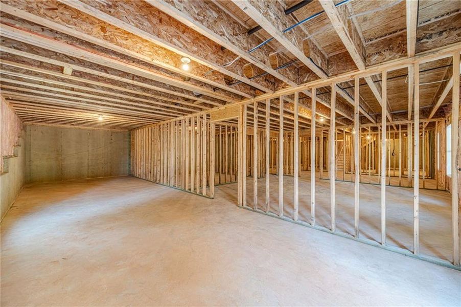 In-progress construction of a new home in , Monroe, GA (Image 62).