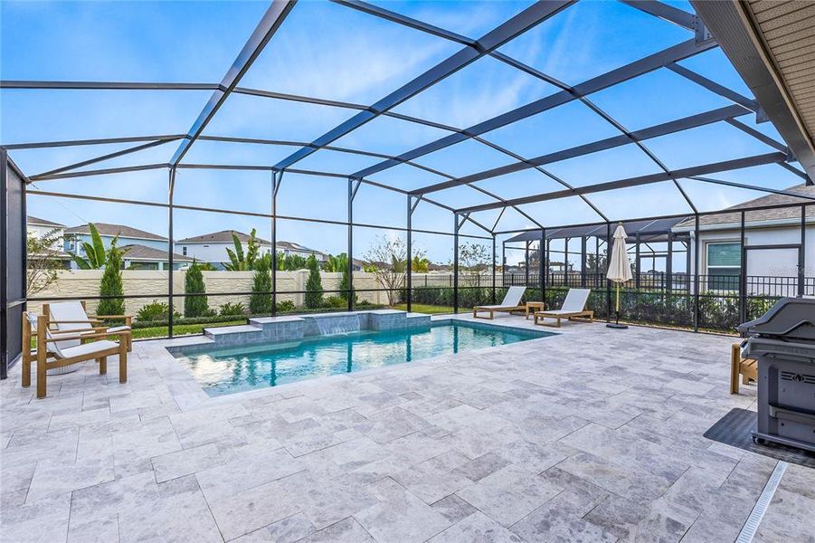 Exterior details and patio area of a home in Laureate Park, Orlando (Image 3).